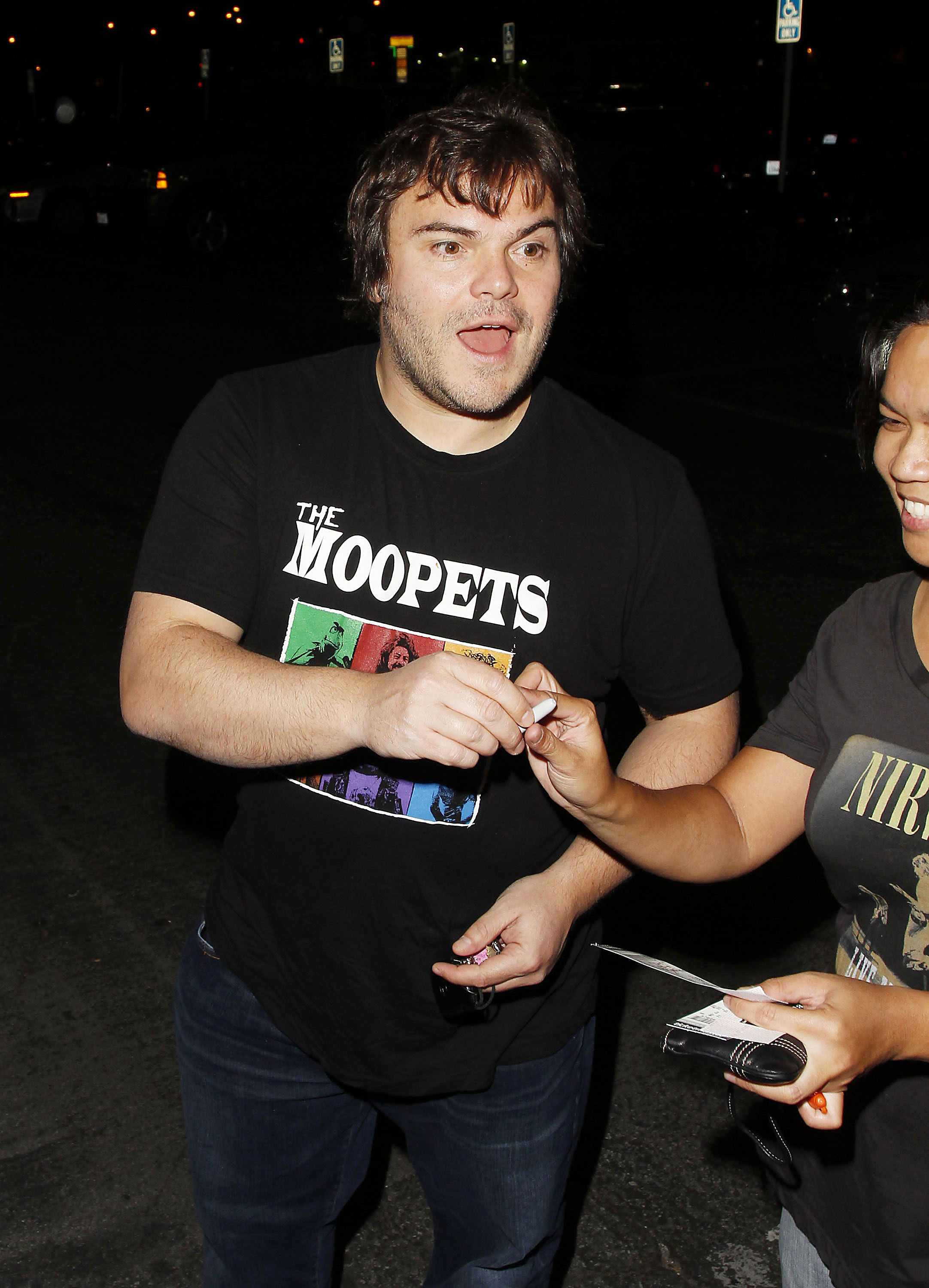 Jack Black attending the 'Foo Fighters' concert | Picture 102375